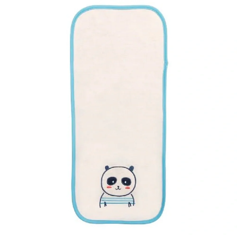 New 2 piece panda bib & burb cloth